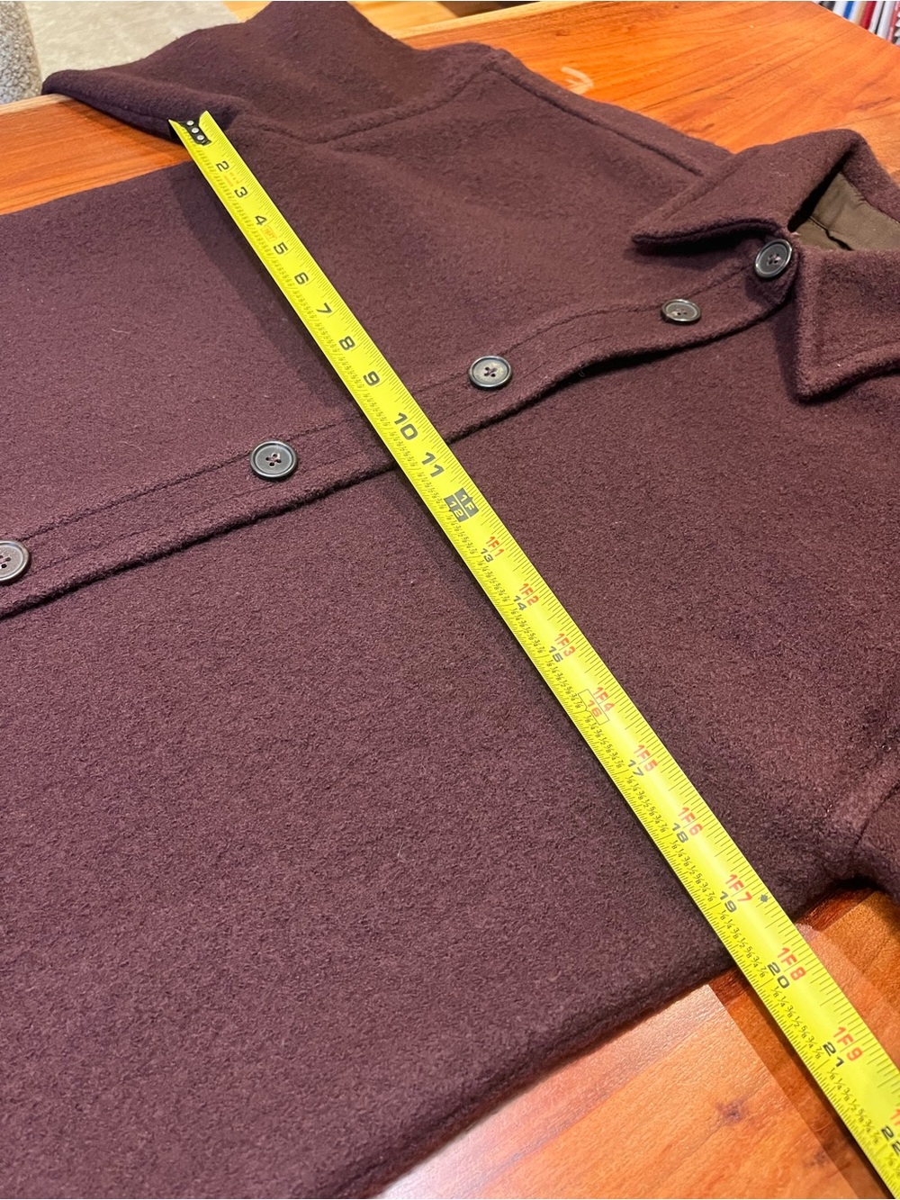 Aritzia 100% Merino Wool Shirt Jacket - Picture 6 of 7
